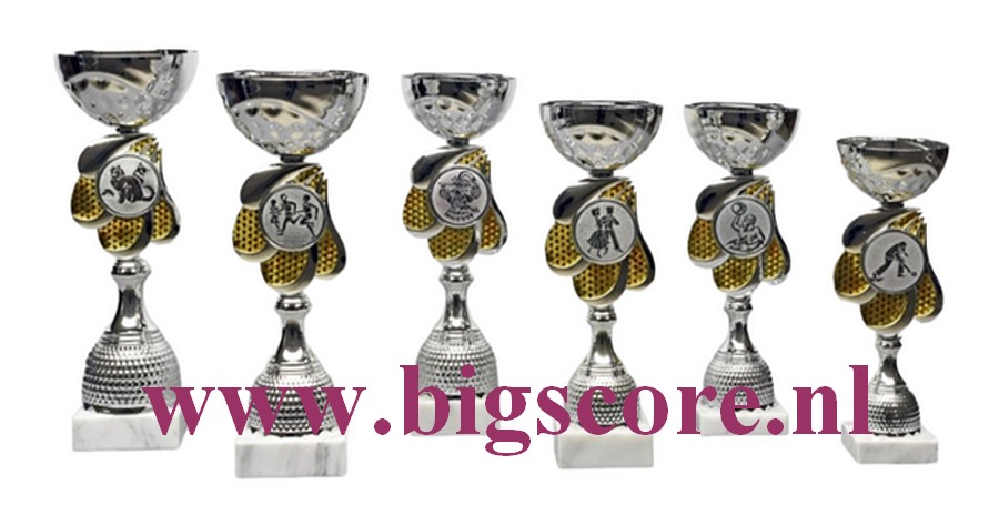 Z 632 Beker Goud-Zilver 6 Delig
